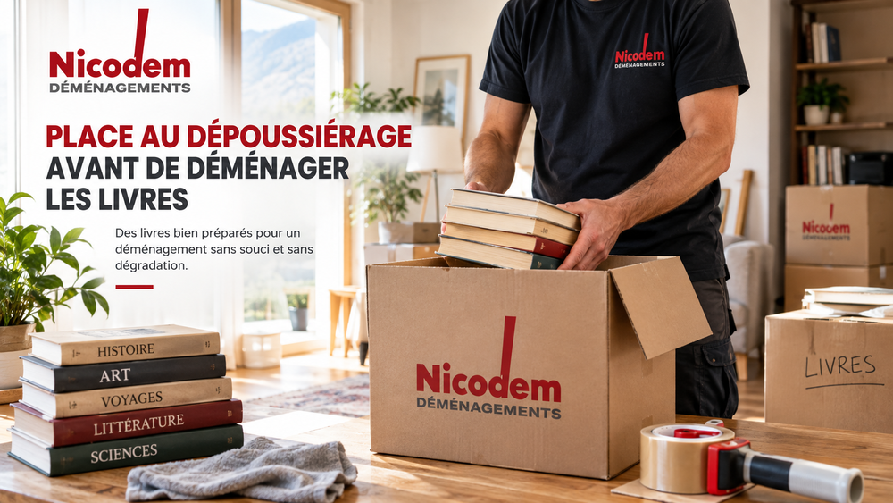 Comment déménager des livres ?